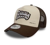 New Era NE Motorsport Trucker Adjustable Cap NE Racing Beige Marrone, beige., Taglia unica