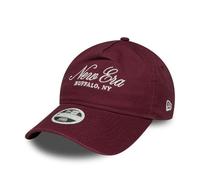 New Era NE Script 9Twenty Cappello da Donna con Montatura ad A Rosso Vino