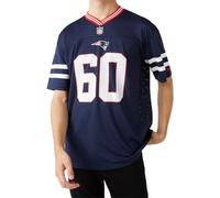 New Era New England Patriots NFL Established Number Blu Maglietta