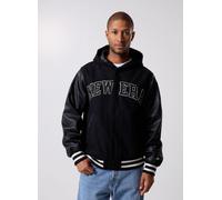 New Era - New Era Hooded Vrsty Jckt Nero - Abbigliamento M Nero