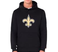 New Era New Orleans Saints NFL Team Logo Hoody Nero Felpa con Cappuccio