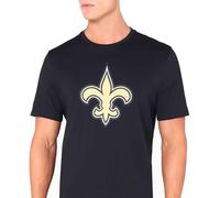 New Era New Orleans Saints NFL Team Logo Nero Maglietta