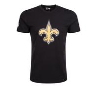 New Era New Orleans Saints NFL Team Logo Nero Maglietta