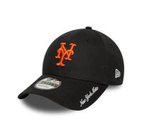 New Era New York Mets MLB Visiera Script 9Forty cap Nero