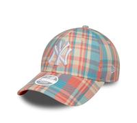 New Era New York Yankees 9Forty Check Cappello da Donna Modello a Quadri