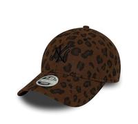 New Era New York Yankees 9Twenty Donna Cappello in Corda Leopardato Marrone