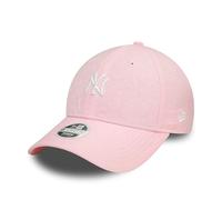 New Era New York Yankees Berretto da Baseball Cappellino per Donne Ragazze Floreale Fiore 9Forty Regolabile Visiera Curva Rosa