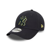 New Era New York Yankees Berretto per i Tifosi MLB Baseball Cappellino Regolabile Logo della Squadra Estate Blu