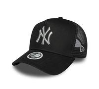 New Era New York Yankees Cappello Donna Metallizzato A-Frame Trucker Nero