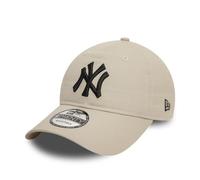 NEW ERA Cappello da baseball 'NOS LEAGUE ESS 9TWENTY NEYYAN' beige chiaro / nero, Taglia 55-60