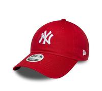 New Era New York Yankees MLB League Essential Midi 9Twenty Cappello Donna Rosso
