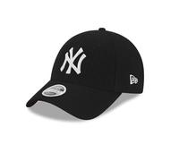 New Era New York Yankees MLB Velluto a Coste Nero 9Forty Berretto Regolabile per Donna