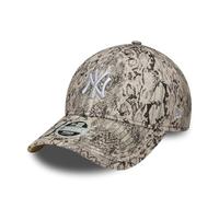 New Era New York Yankees Serpente 9Forty Cappello Donna Beige Marrone