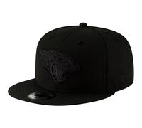 New Era NFL 9FIFTY, verstellbare Snapback-M tze in Schwarz auf Schwarz, Einheitsgr e (US Alpha, Einheitsgr e, Jacksonville Jaguars)
