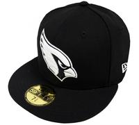 New Era NFL Arizona Cardinals Black Bianco 59Fifty Fitted Cap Edizione Limitata