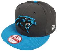 New Era NFL Carolina Panthers Grafite Snapback Cap M L 9Fifty Edizione Limitata
