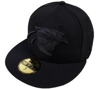 New Era NFL Carolina Panthers Nero Su Nero 59Fifty Fitted Cap Edizione Limitata