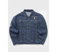 New Era NFL DENIM JACKET LAS VEGAS RAIDERS men Denim Jackets blue in taglia:M
