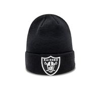 New Era NFL Essential Cuff Knit Lasrai Mütze Berretto da Baseball, Schwarz, Einheits Unisex-Adulto