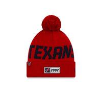 New Era NFL HOUSTON TEXANS Authentic 2019 Sideline Road Reverse Sport Bobble Knit