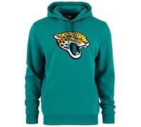New Era - NFL Jacksonville Jaguars Team Logo Hoodie - Blu-Verde colorazione Verde Blu, Dimensione 3XL