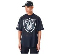 New Era NFL Mesh Las Vegas Raiders Short Sleeve T-Shirt L