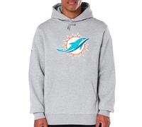 New Era NFL Miami Dolphins Hoodie Uomo & Donna Grigio S
