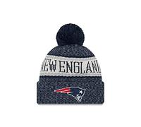 New Era NFL NEW ENGLAND PATRIOTS Authentic 2018 Sideline Sport Bobble Knit