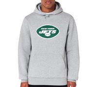 New Era NFL New York Jets Hoodie Uomo & Donna Grigio XXL