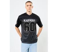 New Era - Nfl Pinstripe Jersey Nero - Abbigliamento M Nero