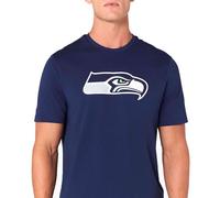 New Era Seattle Seahawks NFL Team Logo Blu Maglietta