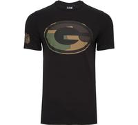 New Era NFL Teams - Maglietta per fan del football, colore: Nero/Camo, Green Bay Packers 2.0, L