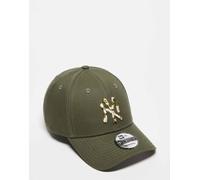 Cappellino New Era Seasonal Infill 9FORTY New York Yankees verde kaki beige