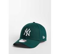 New Era New York Yankees MLB League Essential Verde Bianco 9Forty Berretto Regolabile