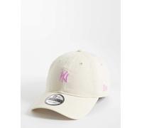 New Era York Yankees MLB Mini Logo Beige 9Twenty Unstructured Strapback cap - One-Size