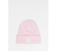 New Era - NY Yankees - Berretto basic rosa pastello con risvolto One Size