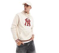 New Era - NY Yankees - Felpa con cappuccio beige-Neutro 2XL