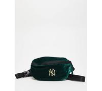 New Era - NY Yankees - Marsupio mini in velour verde con logo One Size