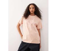 New Era - NY Yankees - T-shirt oversize rosa chiaro M