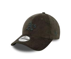 New Era Oakland Athletics MLB Cappellino per i Tifosi Logo della Squadra Berretto Regolabile Visiera Curva Baseball Verde