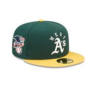 New Era Oakland Athletics MLB Team League Darkgreen 59Fifty Basecap - 7 1/2-60cm (XL)