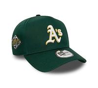 New Era Oakland Athletics Snapbackcap Grün 25. Jubiläumg Sidelogo verstellbar Teamlogo Kappe - One-Size