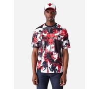 New Era Palm Tree Chicago Bulls M - T-shirt - Uomo - Rosso S