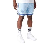 New Era Pantaloncini in rete World Series Los Angeles Dodgers, blu cielo, XL
