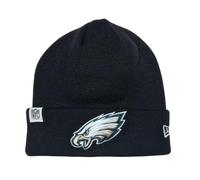 New Era Philadelphia Eagles NFL Loop Label Knit Nero Berretto Invernale