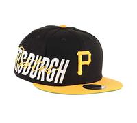 New Era Pittsburgh Pirates Sidefont Black/Yellow 9Fifty Snapback cap - One-Size