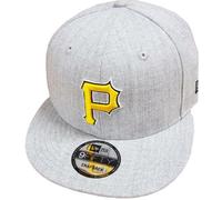 New Era Pittsburgh Pirati Grigio Melange MLB Snapback Cap 9fifty Limitata Limit
