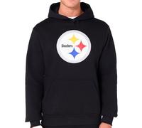 New Era Pittsburgh Steelers NFL Team Logo Hoody Nero Felpa con Cappuccio