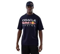 New Era Rb Logo Grphc Os Tee Rbullf1 Nsk DK Blue Small, Blu scuro, L