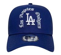 New Era - Royal Dodgers Wordmark Trucker - - Accessories - unisex - Blu - ONE SIZE